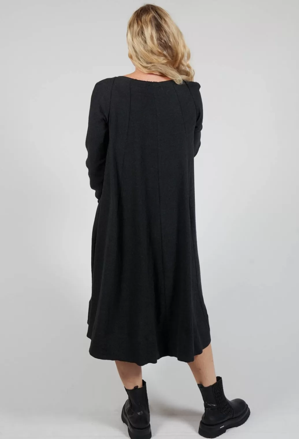 Dresses^Les Filles d'Ailleurs A Line Dress In Anthracite