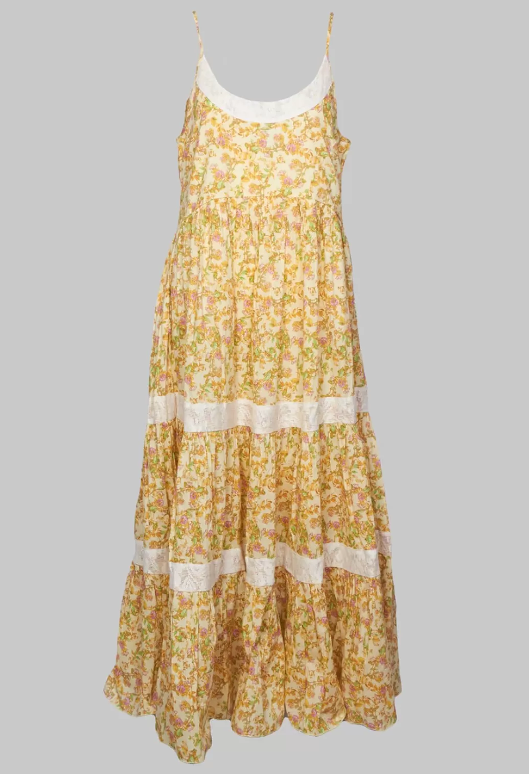 Dresses^Rhum & Raisin A Line Dress With Thin Straps In Floral Gisele Print
