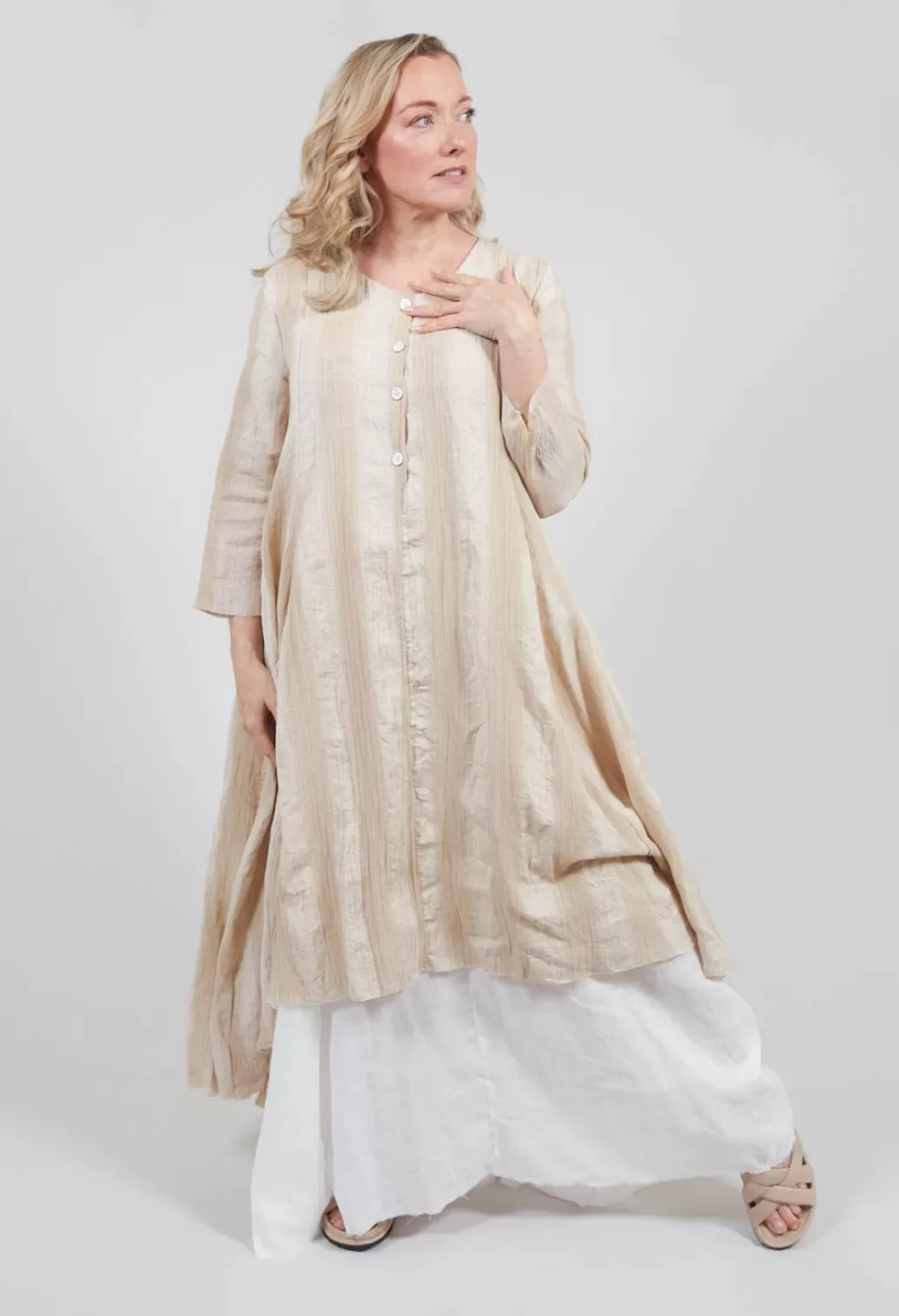 Dresses^Un-namable Adele Double Dress In Beige