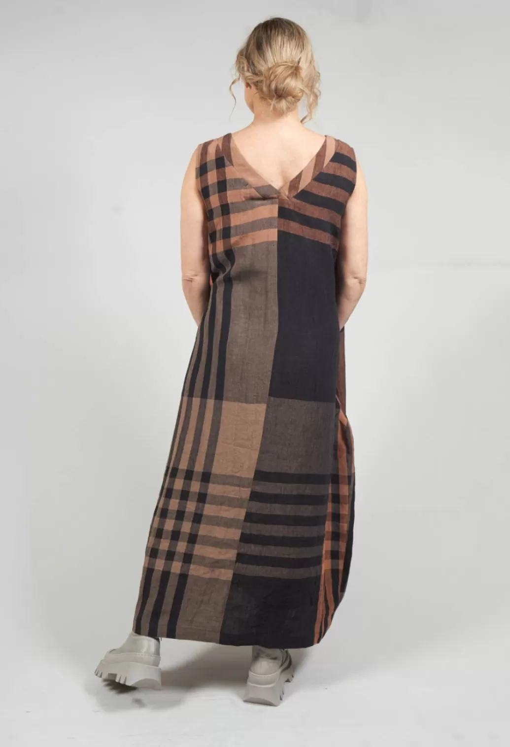 Dresses^Kedziorek A-Line Linen Dress In Copper