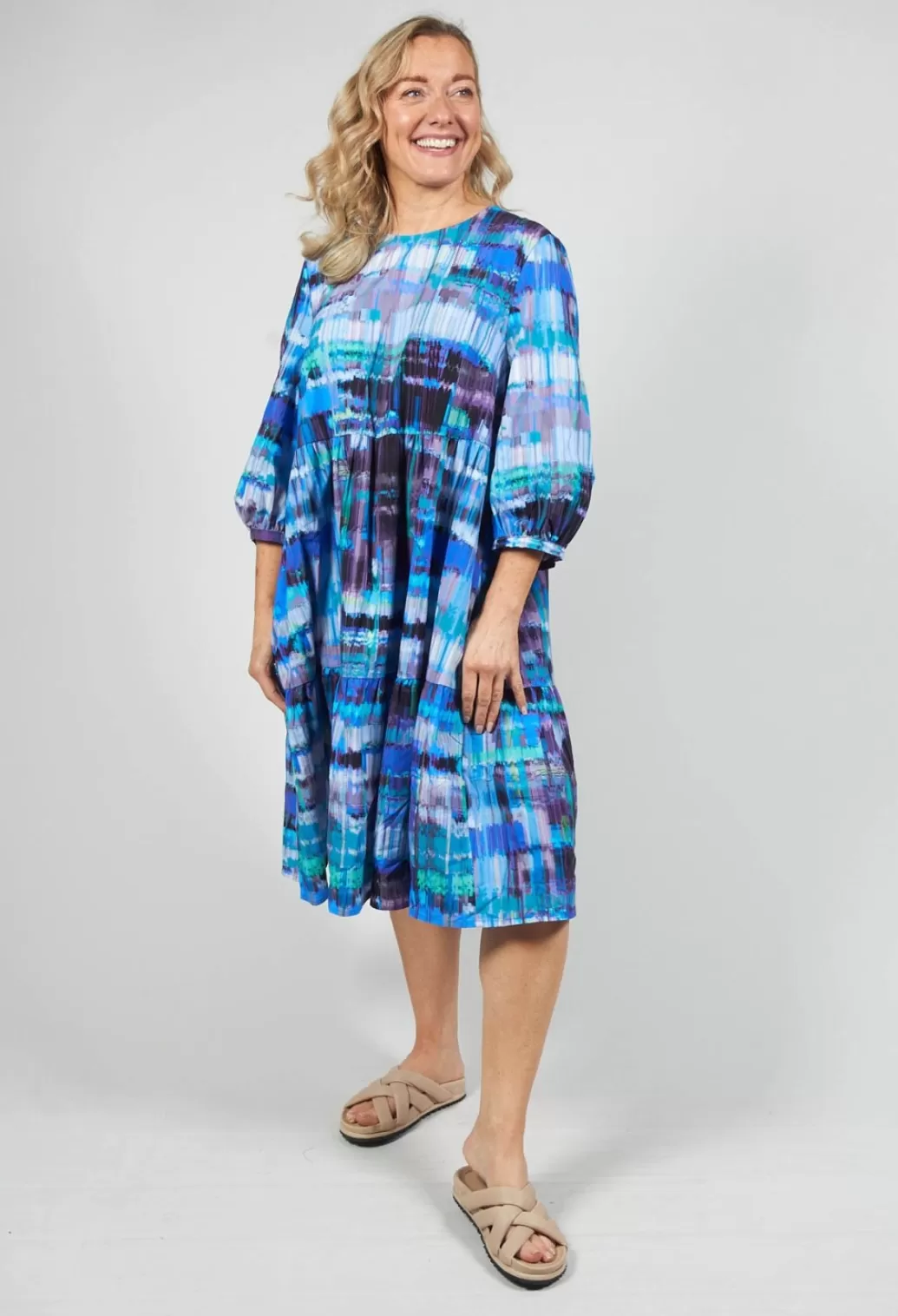 Dresses^Aino Annina Dress In Blue Print