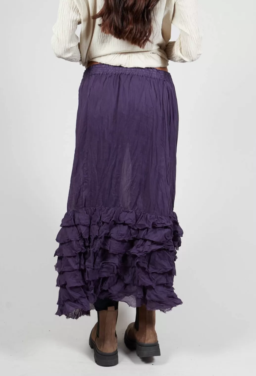 Skirts^Privatsachen Bakstraps Skirt In Eisenbahn Purple