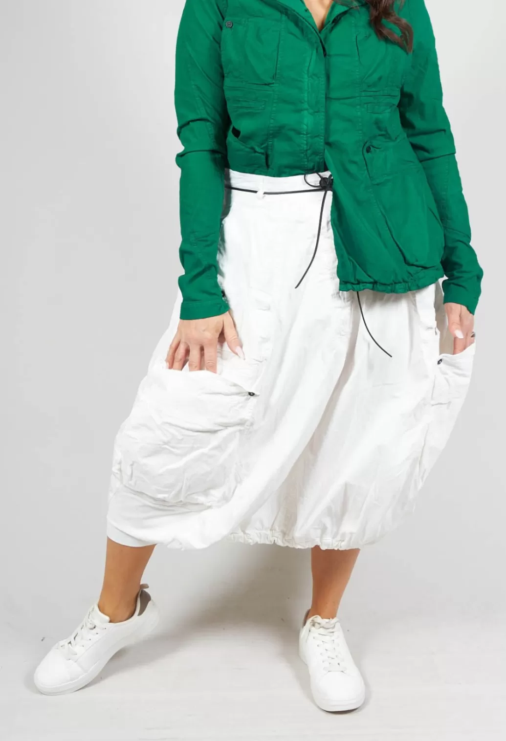 Skirts^Rundholz Dip Balloon Style Skirt With Drawstring In Star White