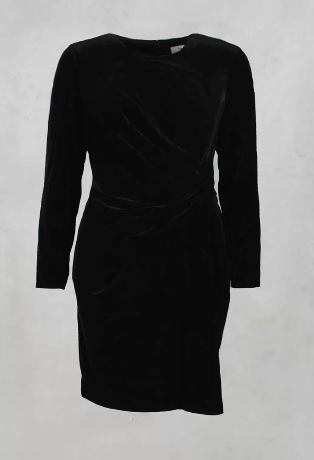 Dresses^Rene Derhy Balneaire Velvet Dress In Noir