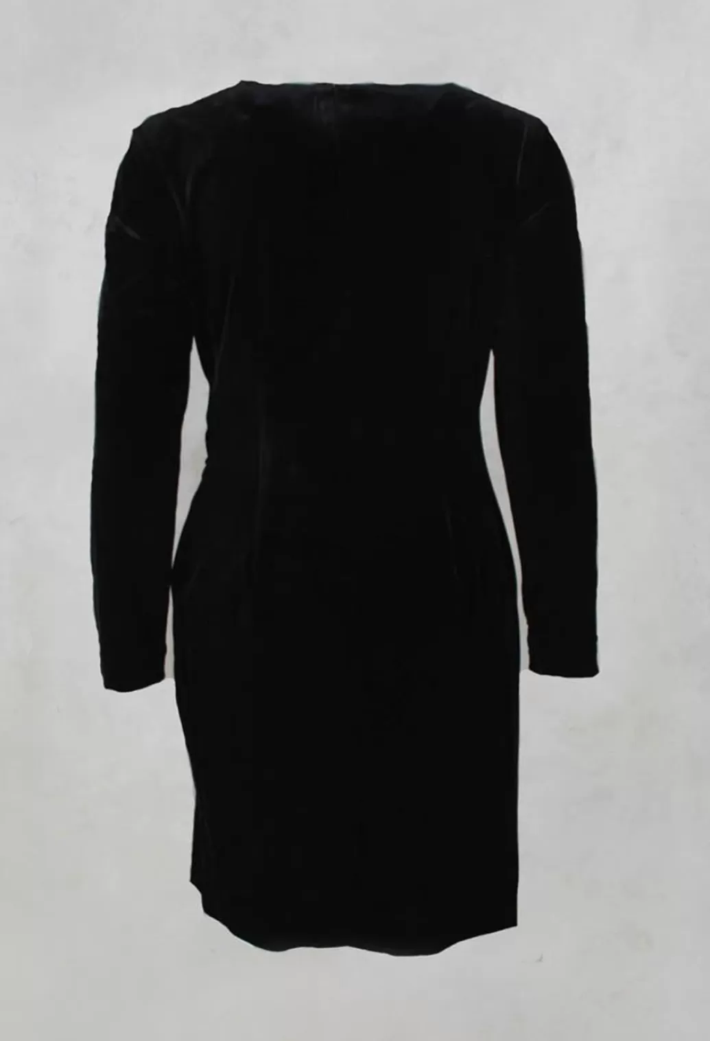 Dresses^Rene Derhy Balneaire Velvet Dress In Noir