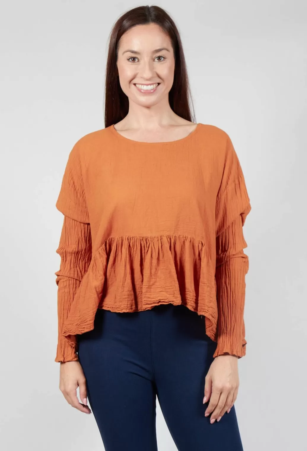 Shirts & Blouses^Privatsachen Bauchlos Shirt In Wurzel Orange