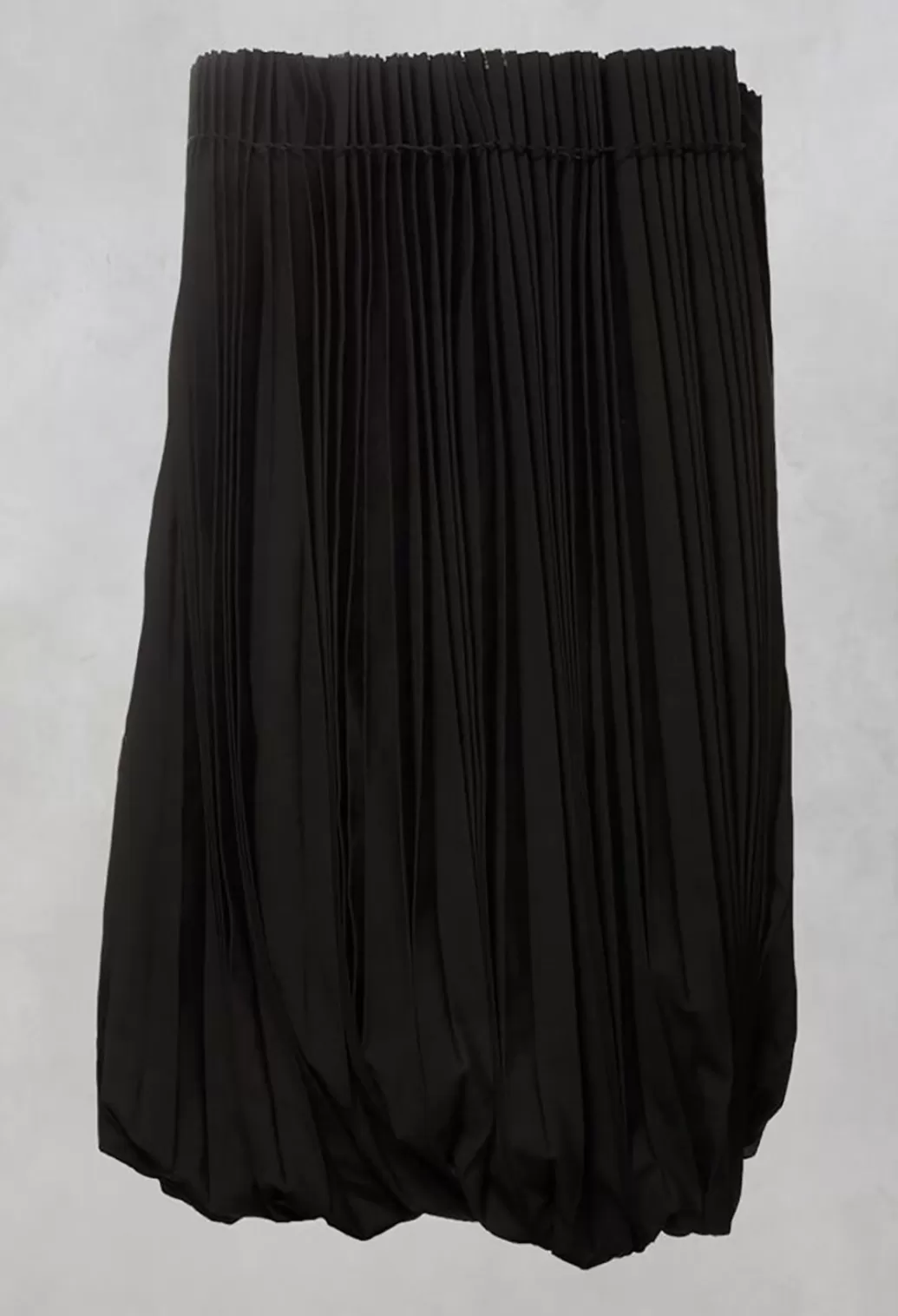 Skirts^Rundholz Mainline Black Pleated Skirt In Fine Virgin Wool