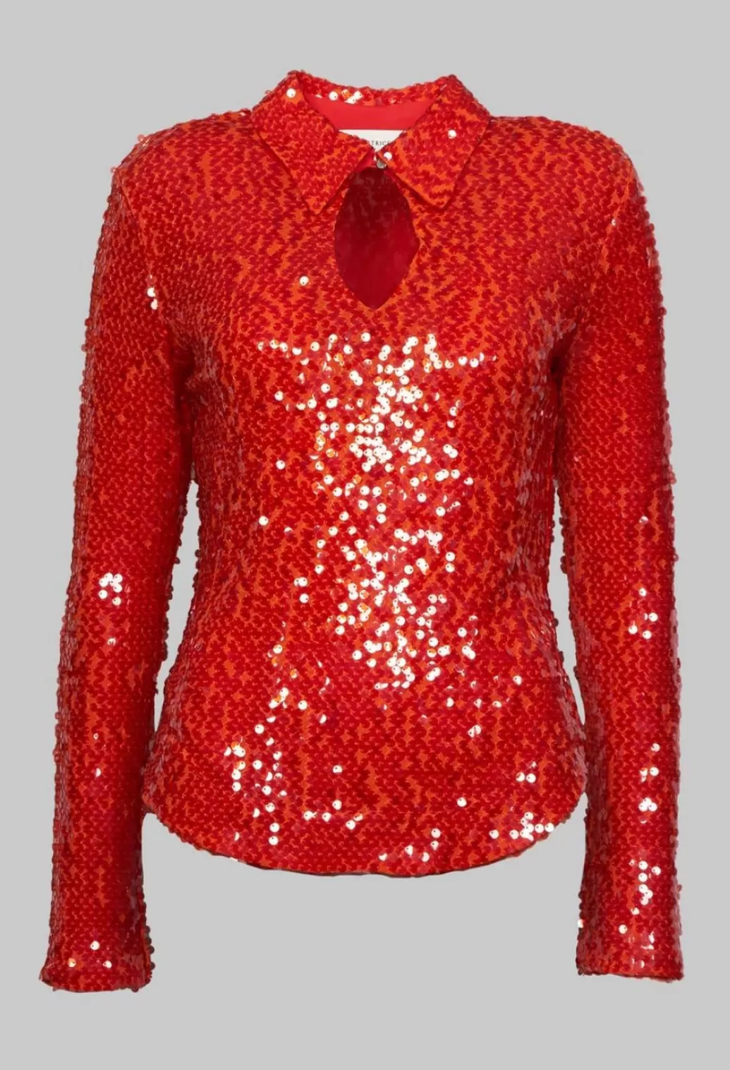 Shirts & Blouses^Beatrice B Blouse With Sequin Detail In Red