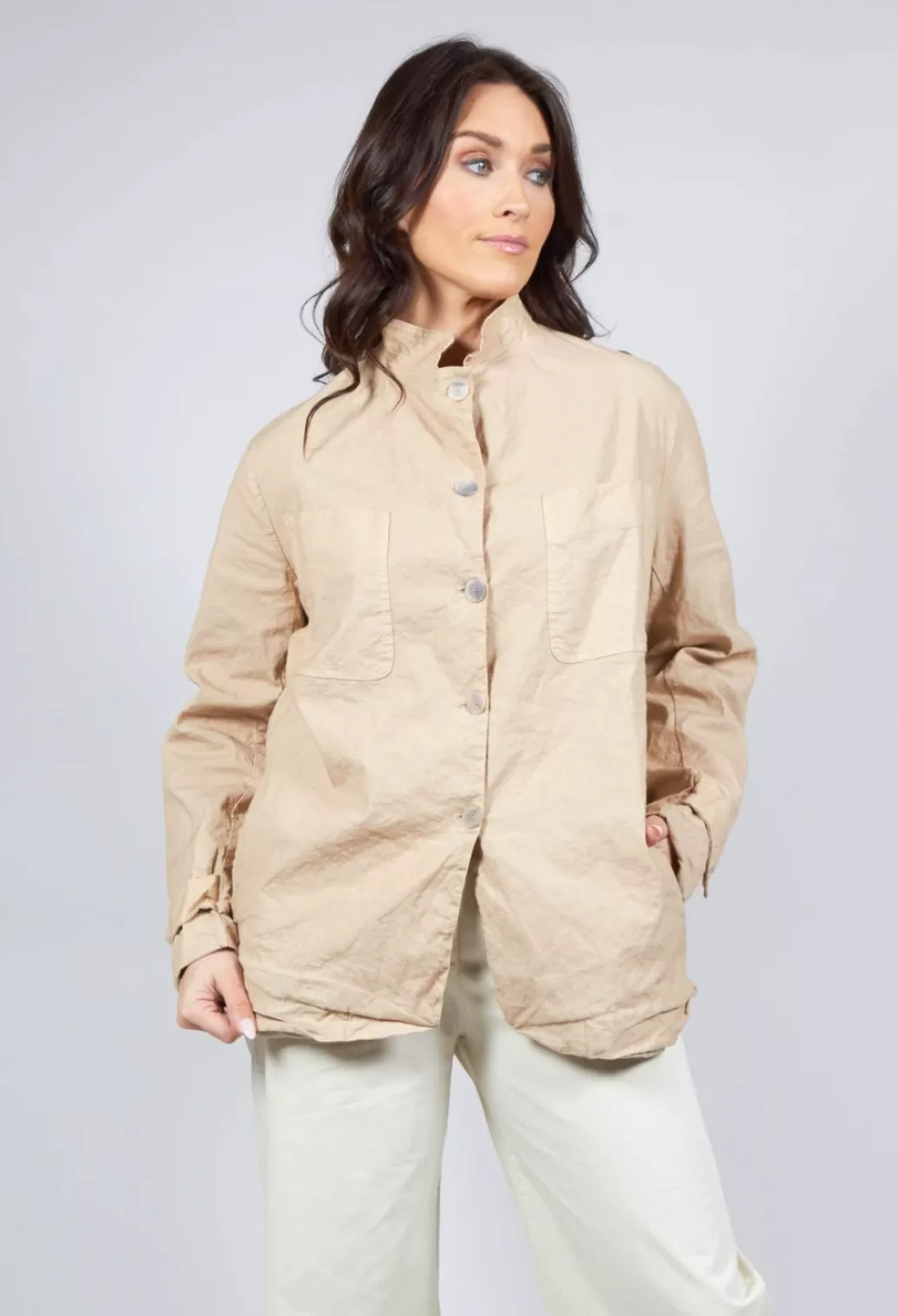 Jackets^Aequamente Boxy Jacket In Juta