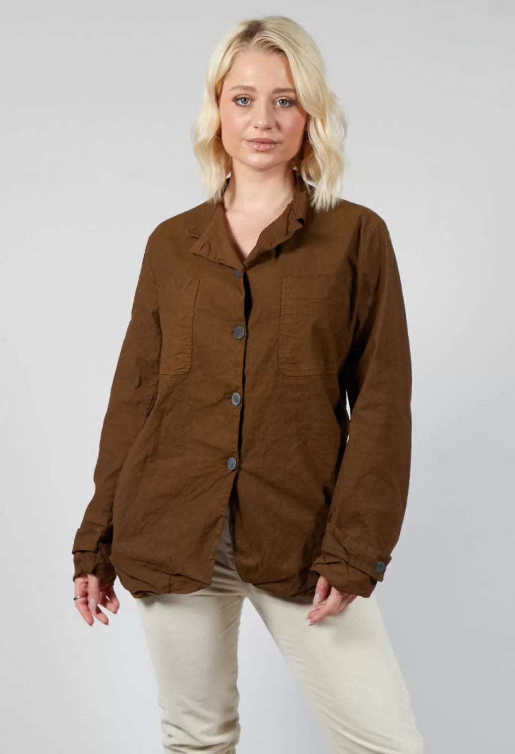 Jackets^Aequamente Boxy Jacket In Oliva