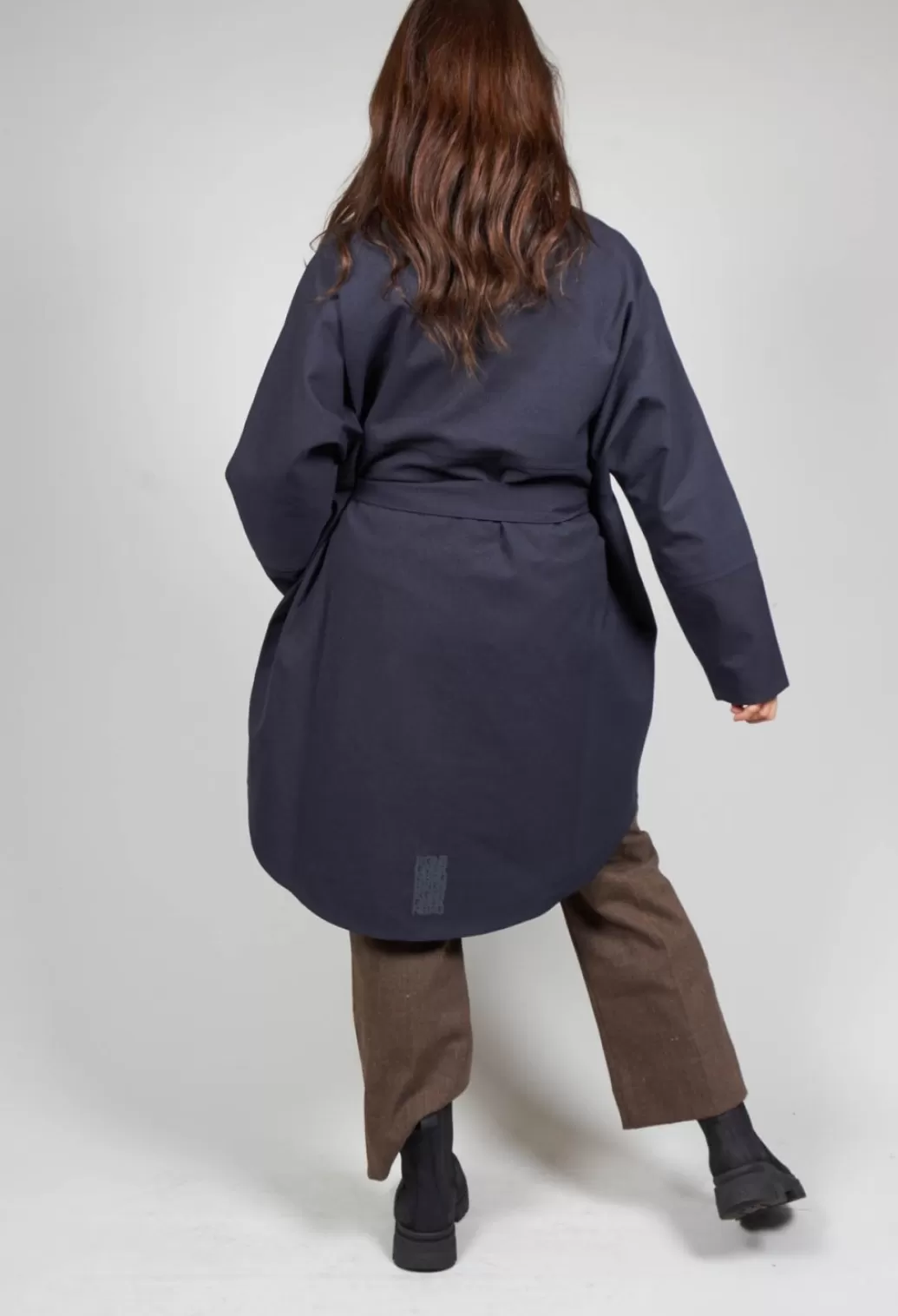 Jackets^BRGN Bris Poncho In Dark Navy