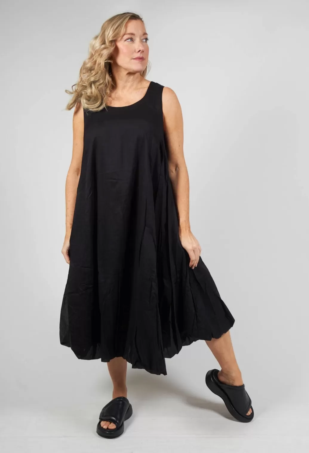 Dresses^Rundholz Black Label Bubble Hem Sleeveless Dress In Black