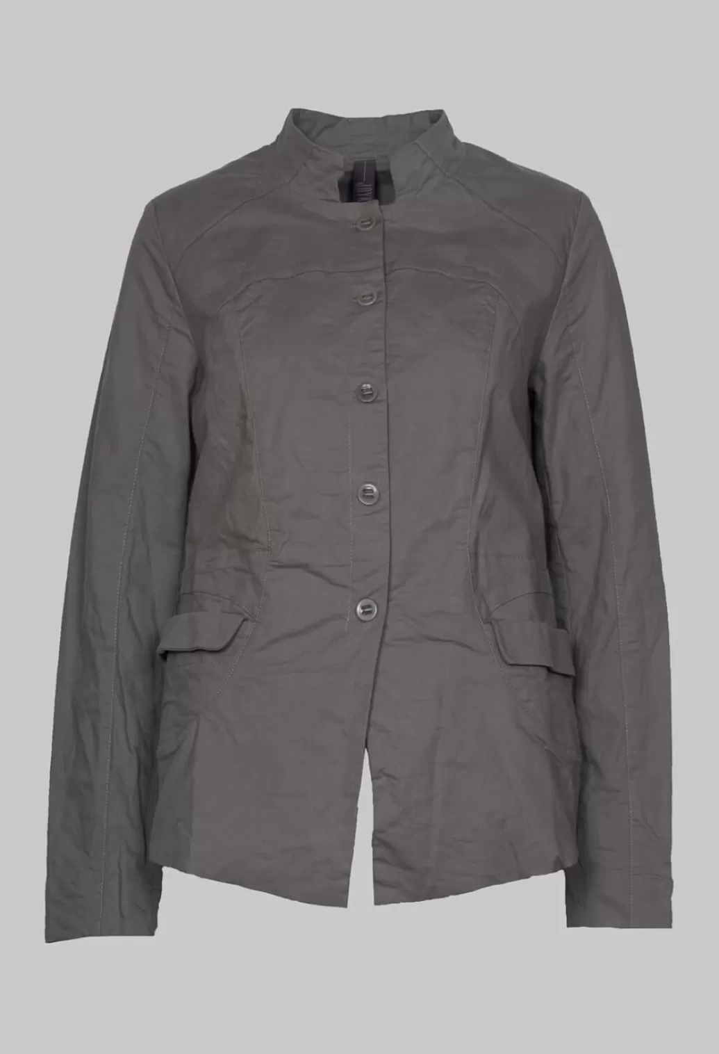 Jackets^Jayko Button Through Jacket In 728 Grey