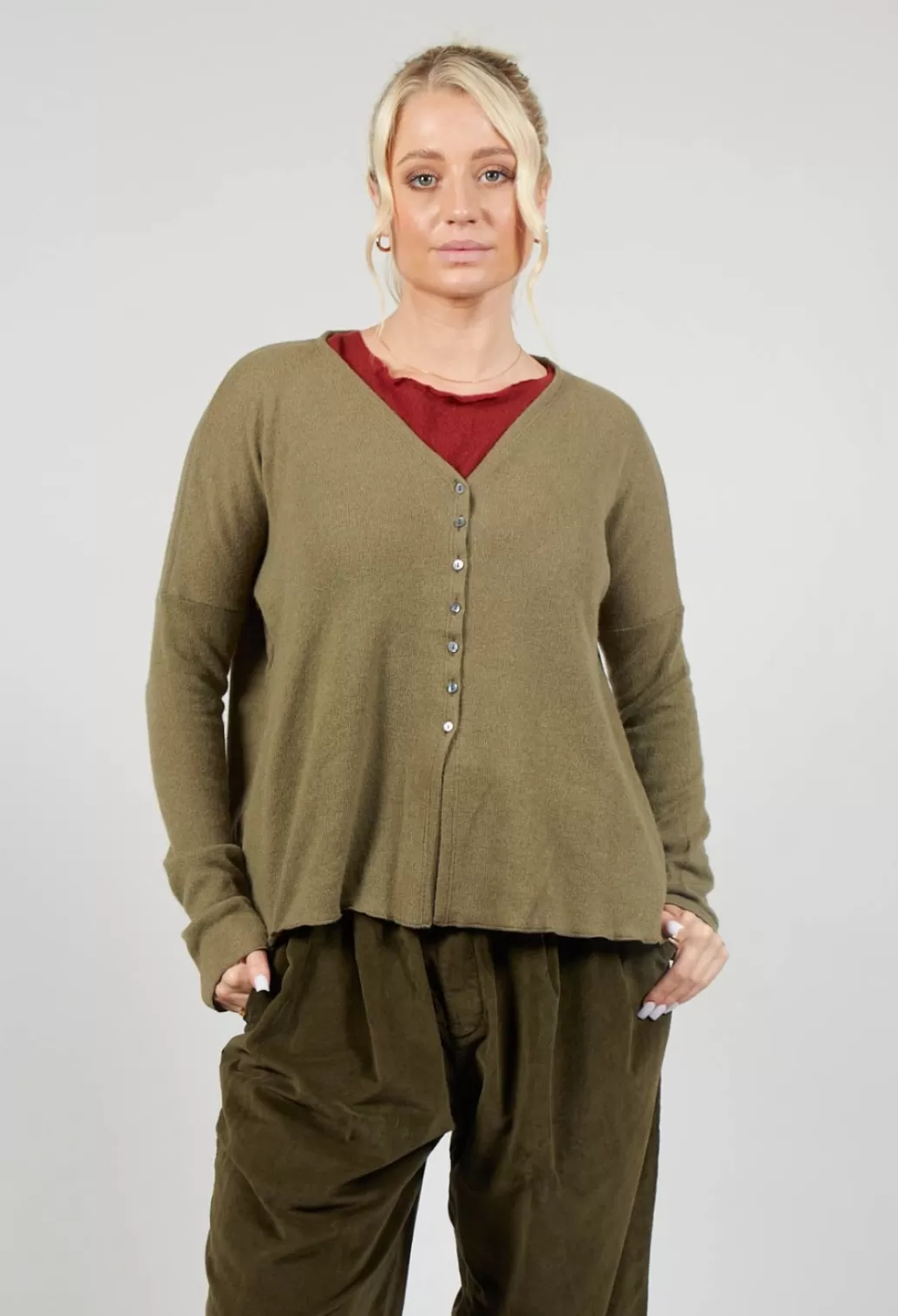 Cardigans^Album Di Famiglia Cardigan Ws In Olive