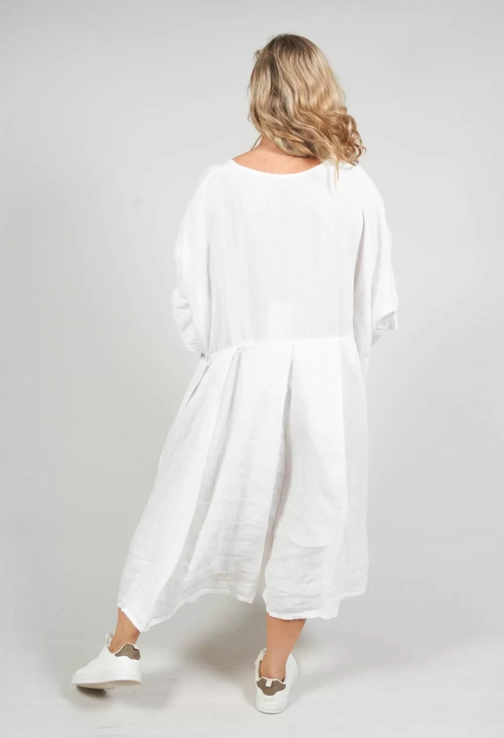 Dresses^Rundholz Black Label Casual Fit Linen Dress In Off White