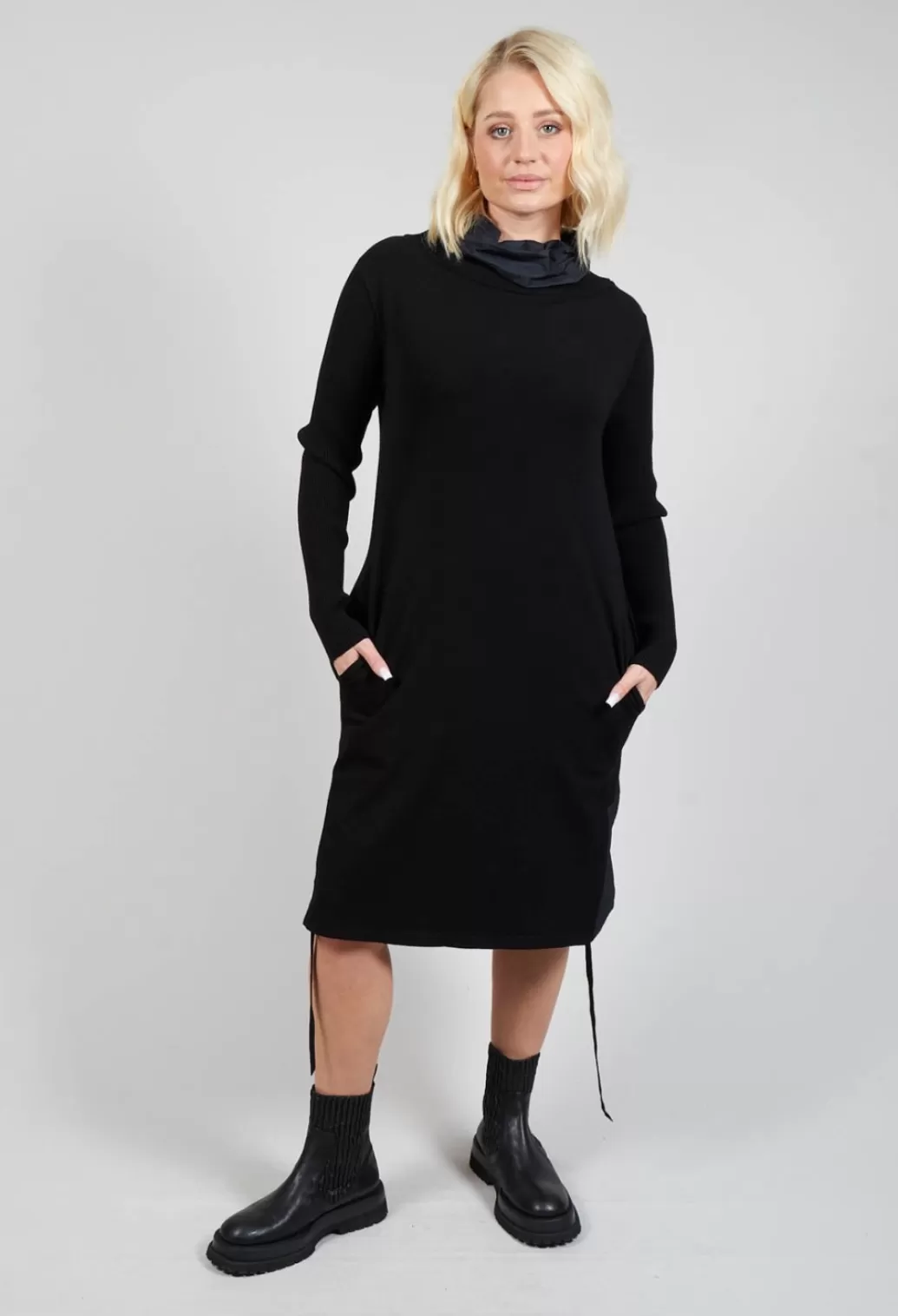 Dresses^Annette Gortz Clan Knitted Dress In Black