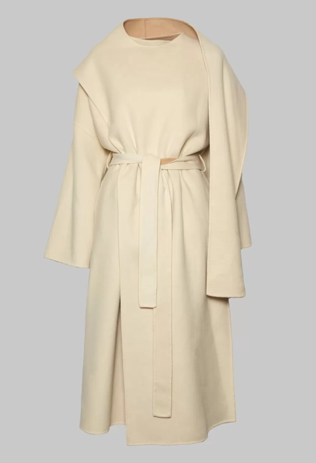 Coats^Maliparmi Coat In Bianco Beige