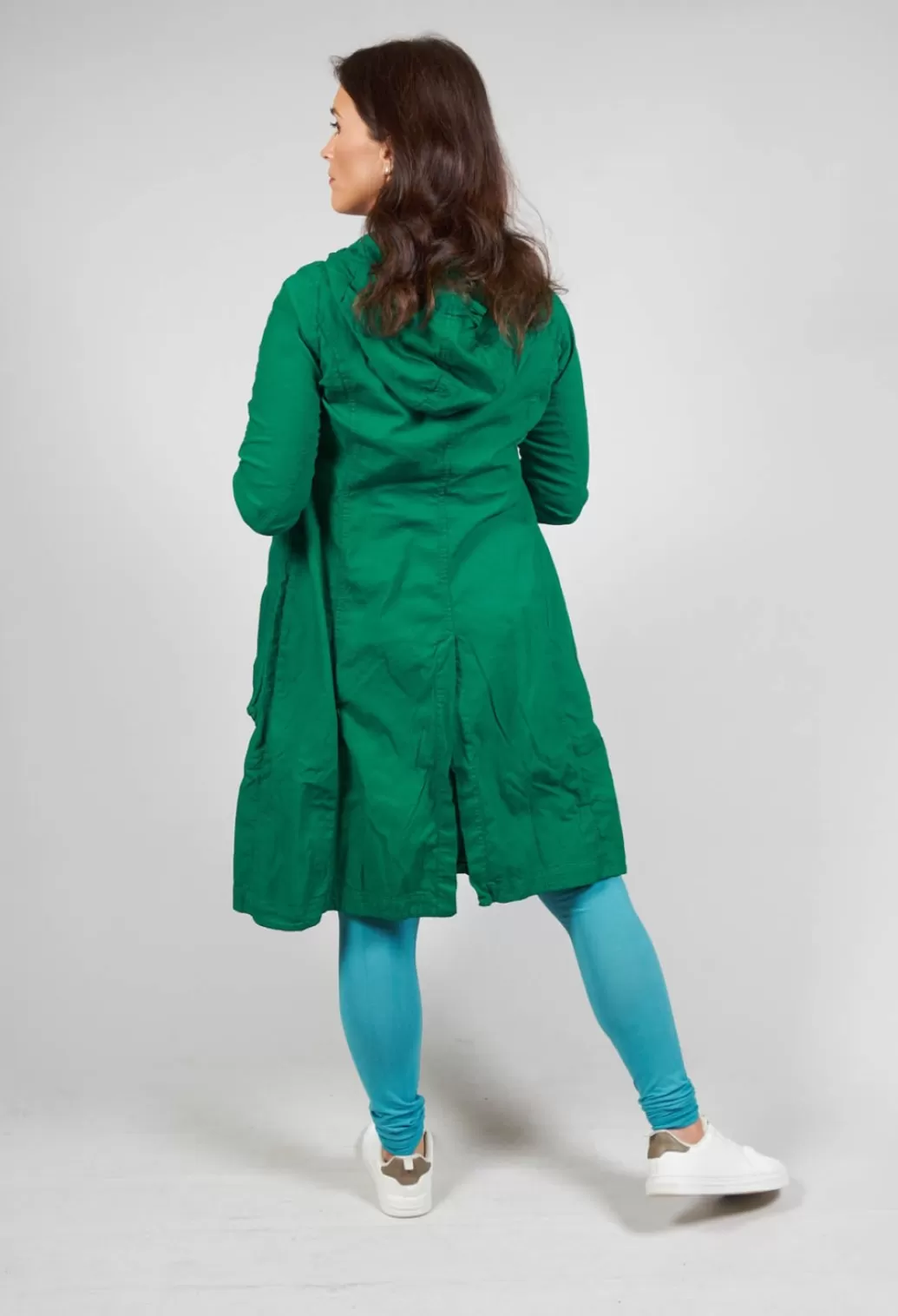 Coats^Rundholz Dip Coat With Featured Pockets In Green