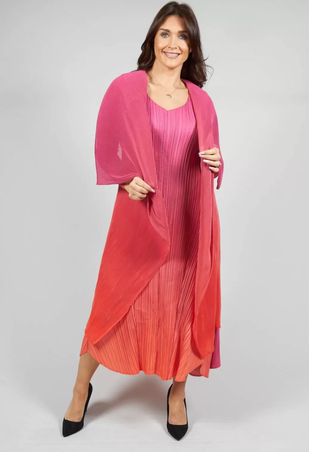 Coats^Alquema Collare Coat In Beet Flame