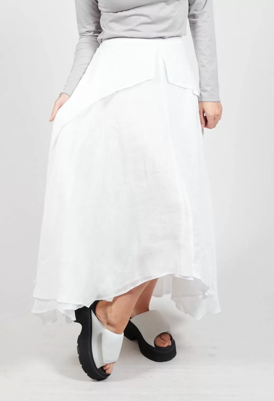 Skirts^Jayko Confiante Full Maxi Skirt In Naturel