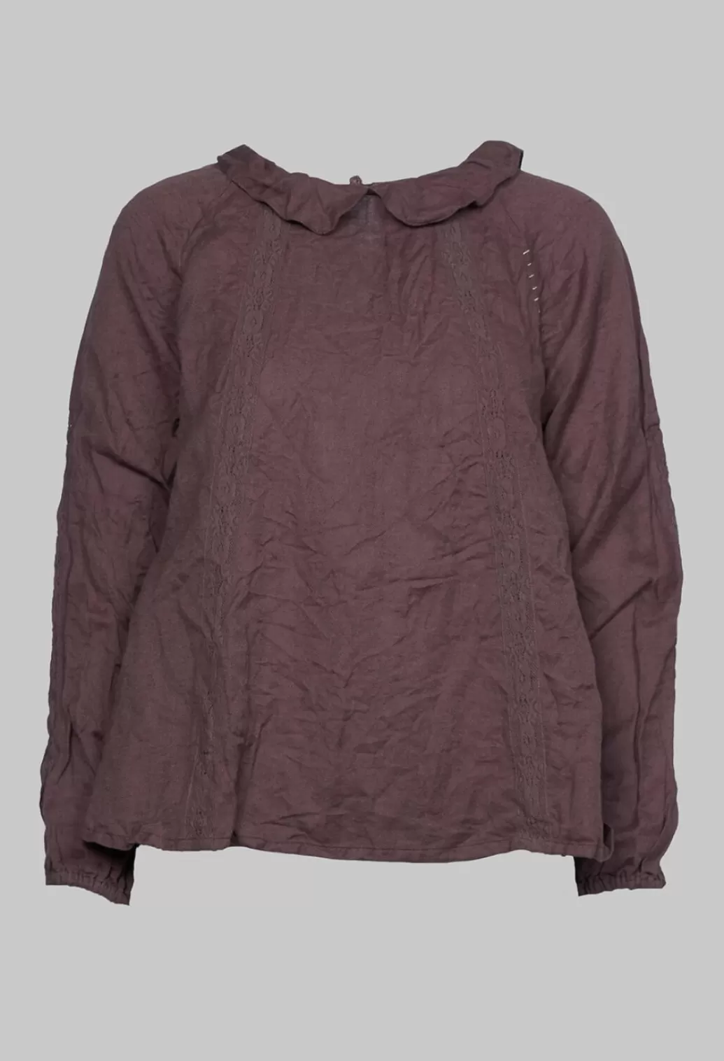 Shirts & Blouses^Ewa I Walla Crepe Agnes Blouse In Burgundy