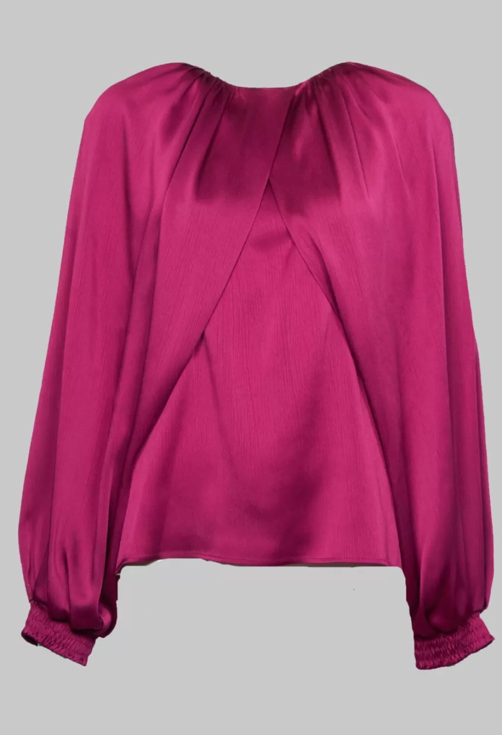 Shirts & Blouses^Beatrice B Crepe Shirt In Metallic Pink