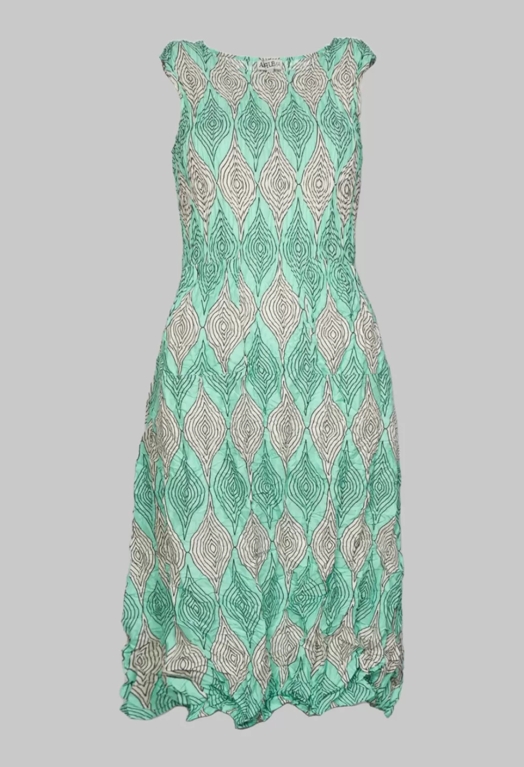 Dresses^Alquema Crinkle Dress With Front Pockets In Aqua Pods