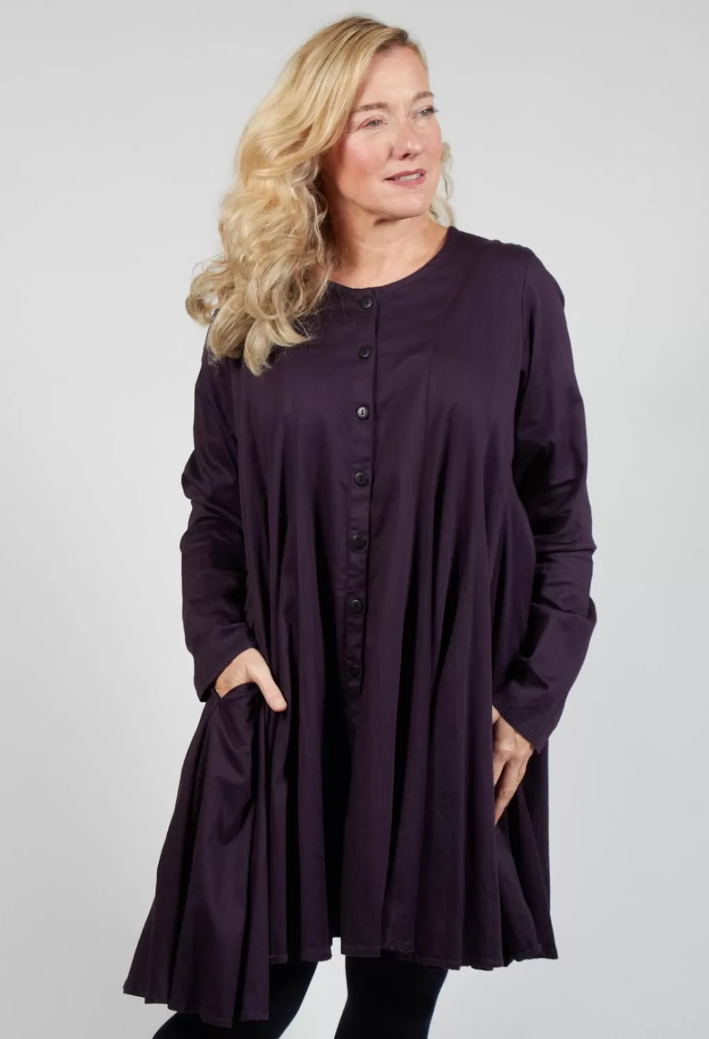 Coats^Privatsachen Diskretin Coat Dress In Erlebnis Purple