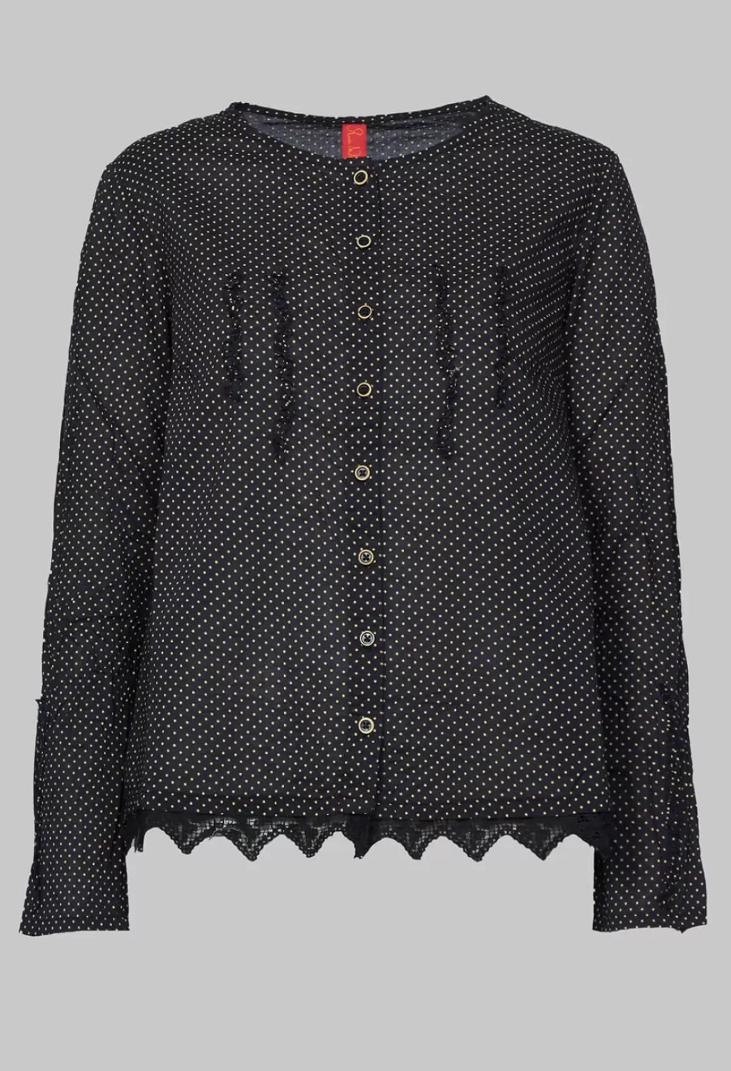 Shirts & Blouses^Ewa I Walla Dot Voile Kajsa Blouse In Black