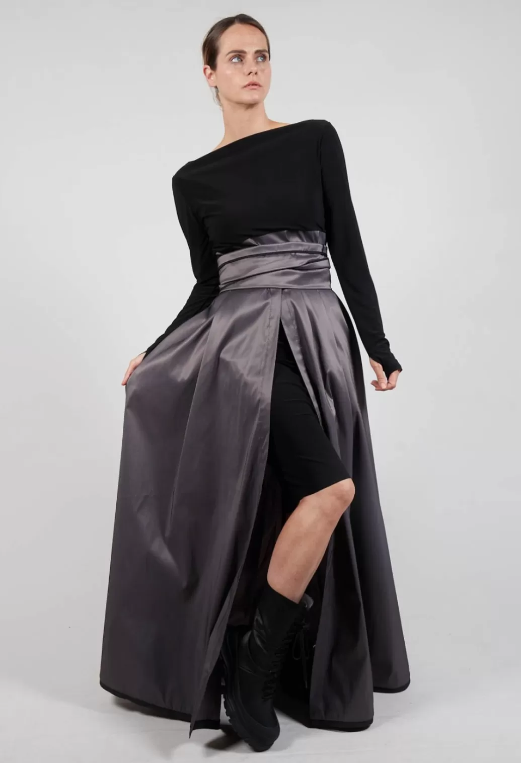 Dresses^Xenia Design Dress Kivi2 In Black Stone Grey