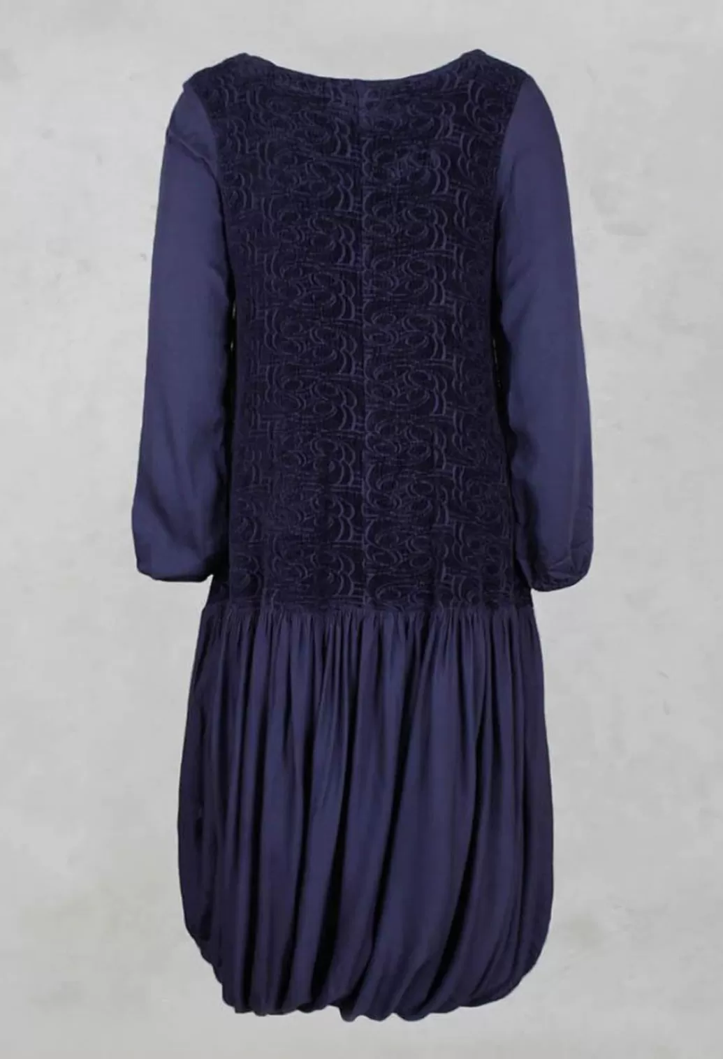 Dresses^Out of Xile Drop Waist Dress With Swirl Chenille Pattern In Plum