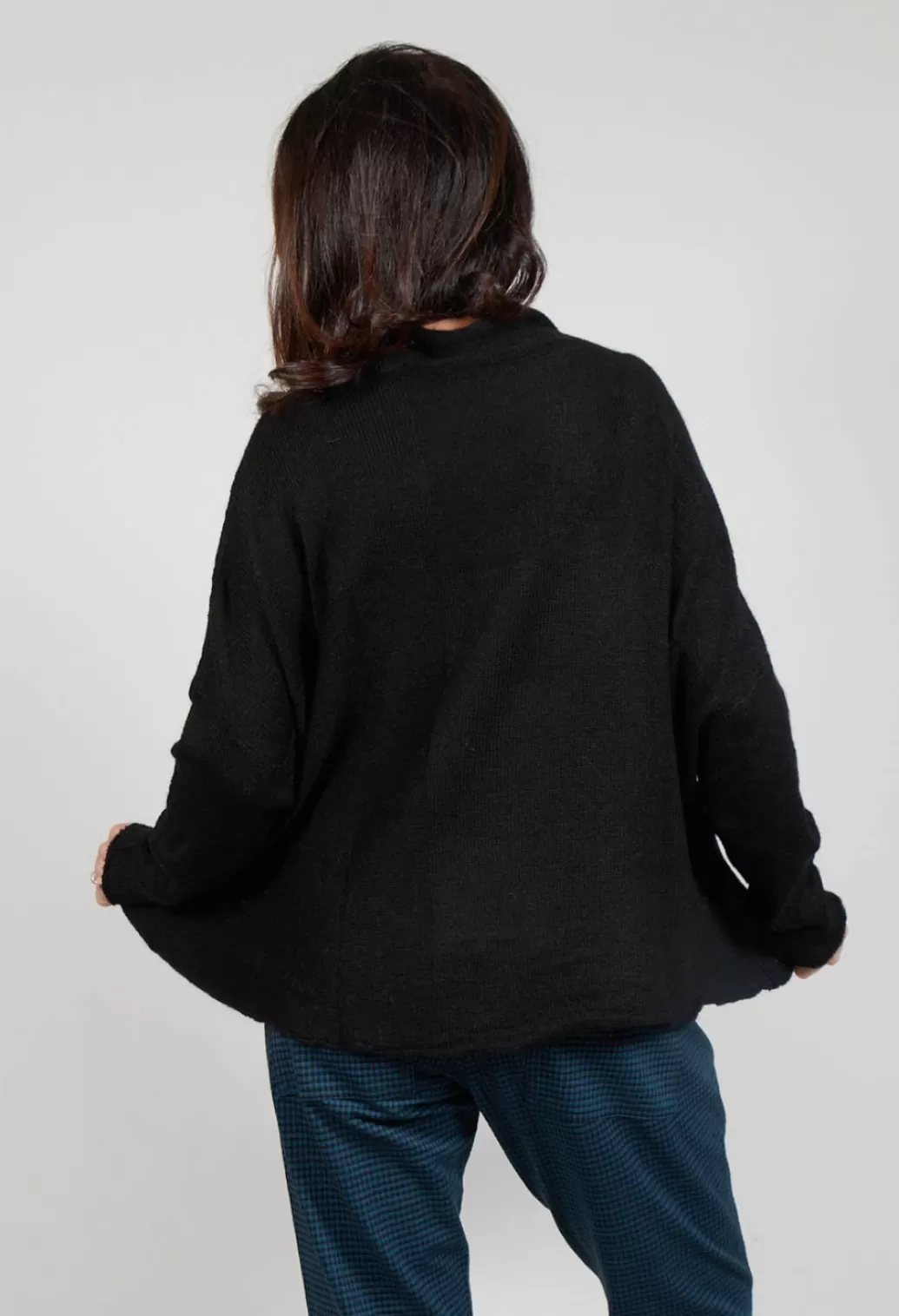 Jumpers^Rundholz Black Label Dropped Shoulder Sweater In Black