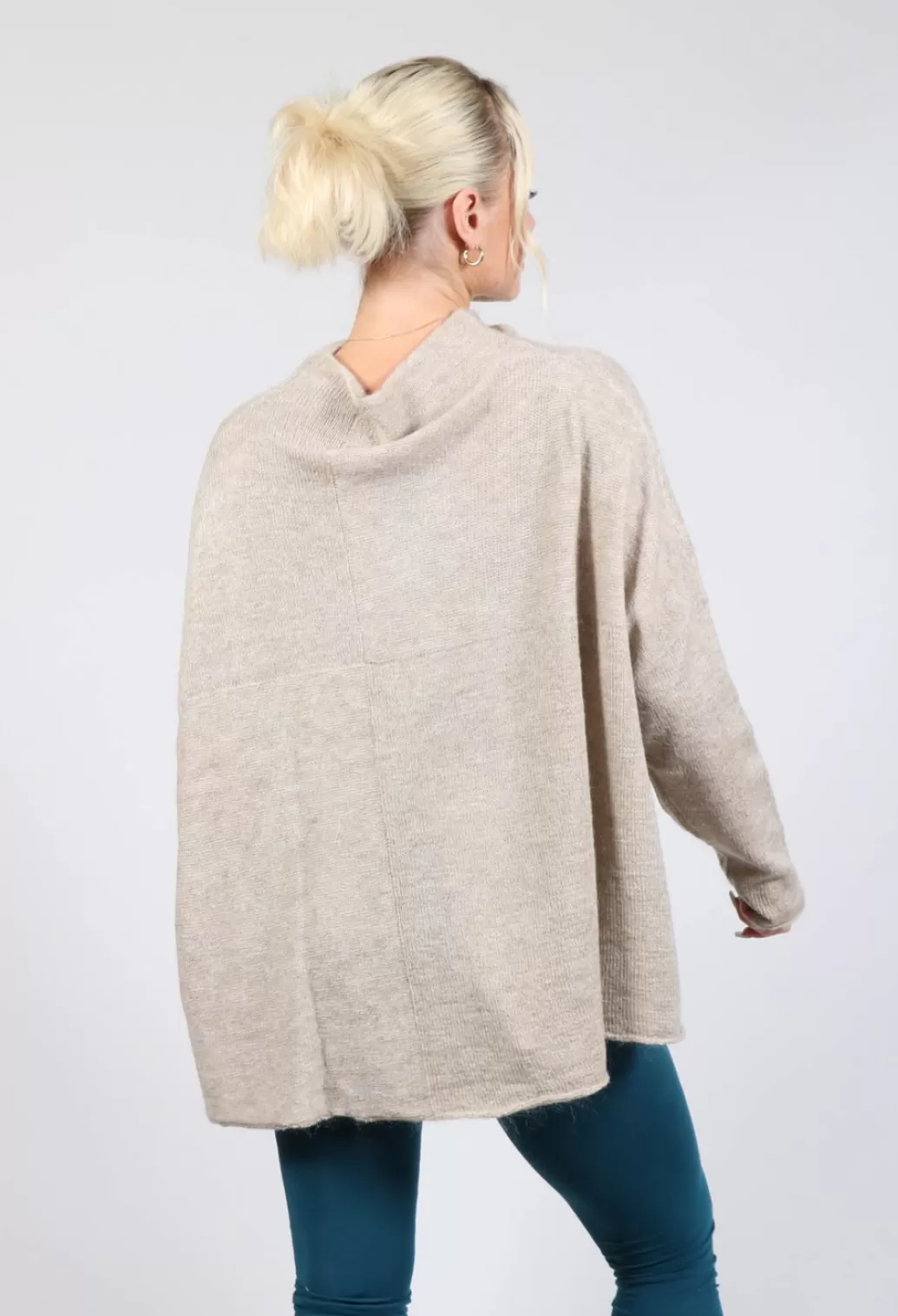 Jumpers^Rundholz Black Label Dropped Shoulder Sweater In Sand