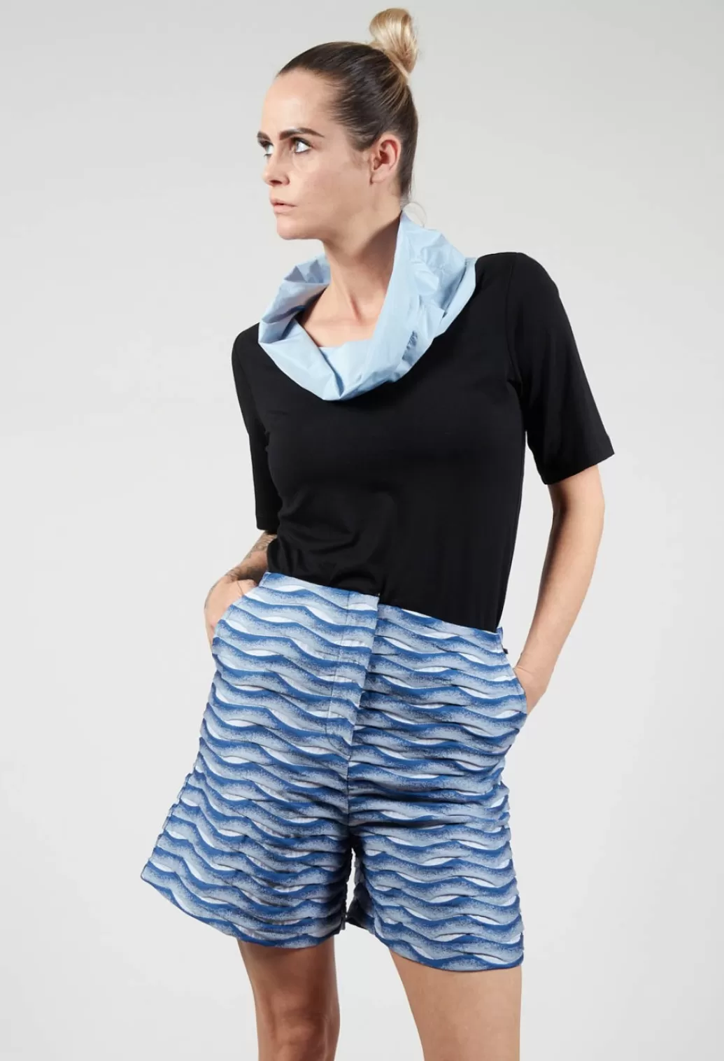 Shorts^Xenia Design Edig Shorts In Grey Blue