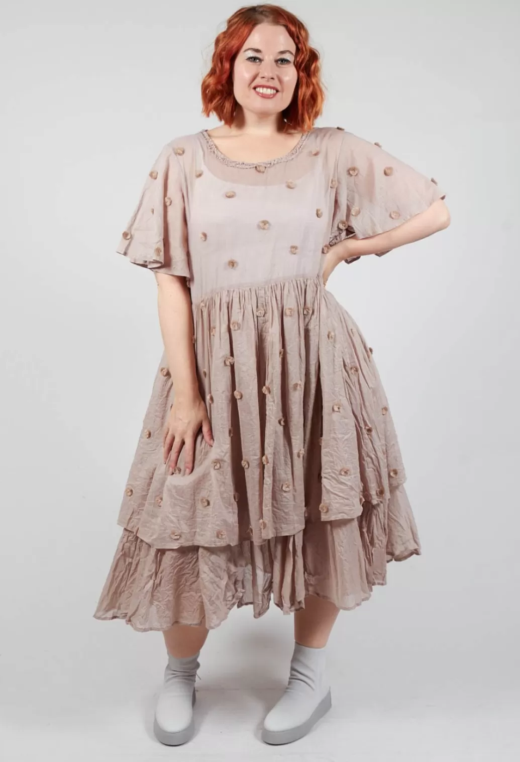 Dresses^Ewa I Walla Ekanta Dress In Pearl Grey