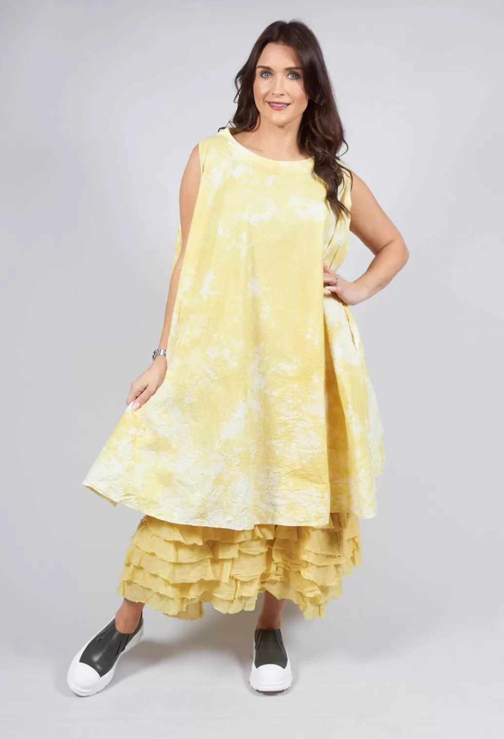 Dresses^Privatsachen Erneueralle Dress In Leo Yellow