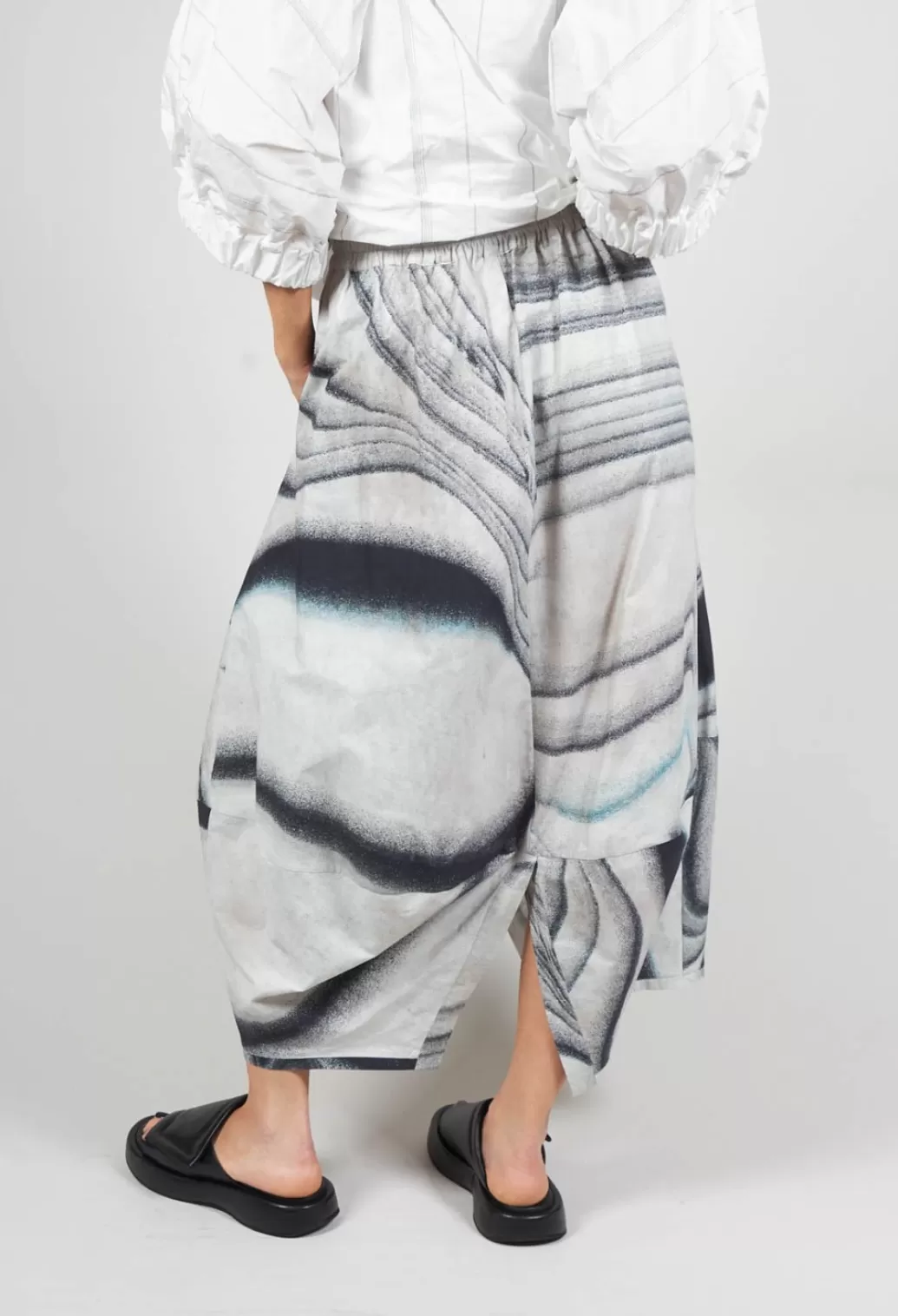 Skirts^Xenia Design Esma Skirt In Grey Blue