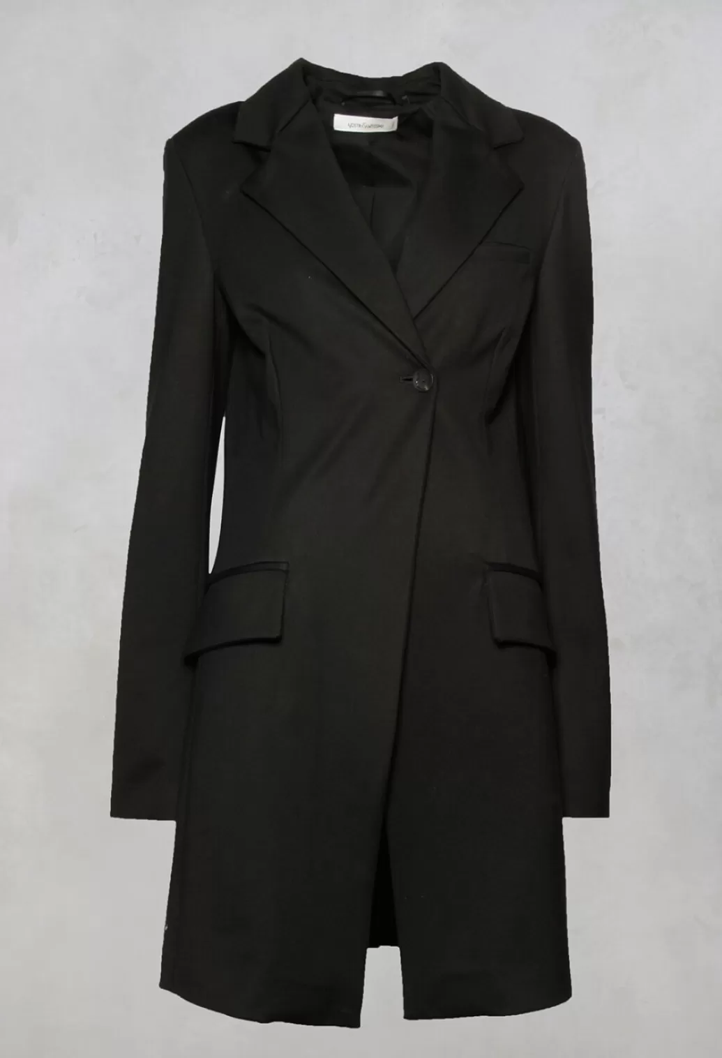 Jackets^Nostra Santissima Extra Longline Jacket In Black