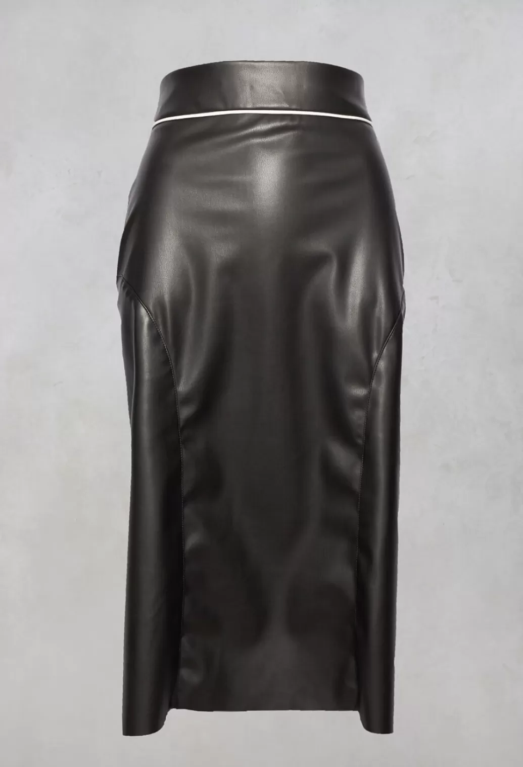 Skirts^Nostra Santissima Faux Leather Skirt In Black