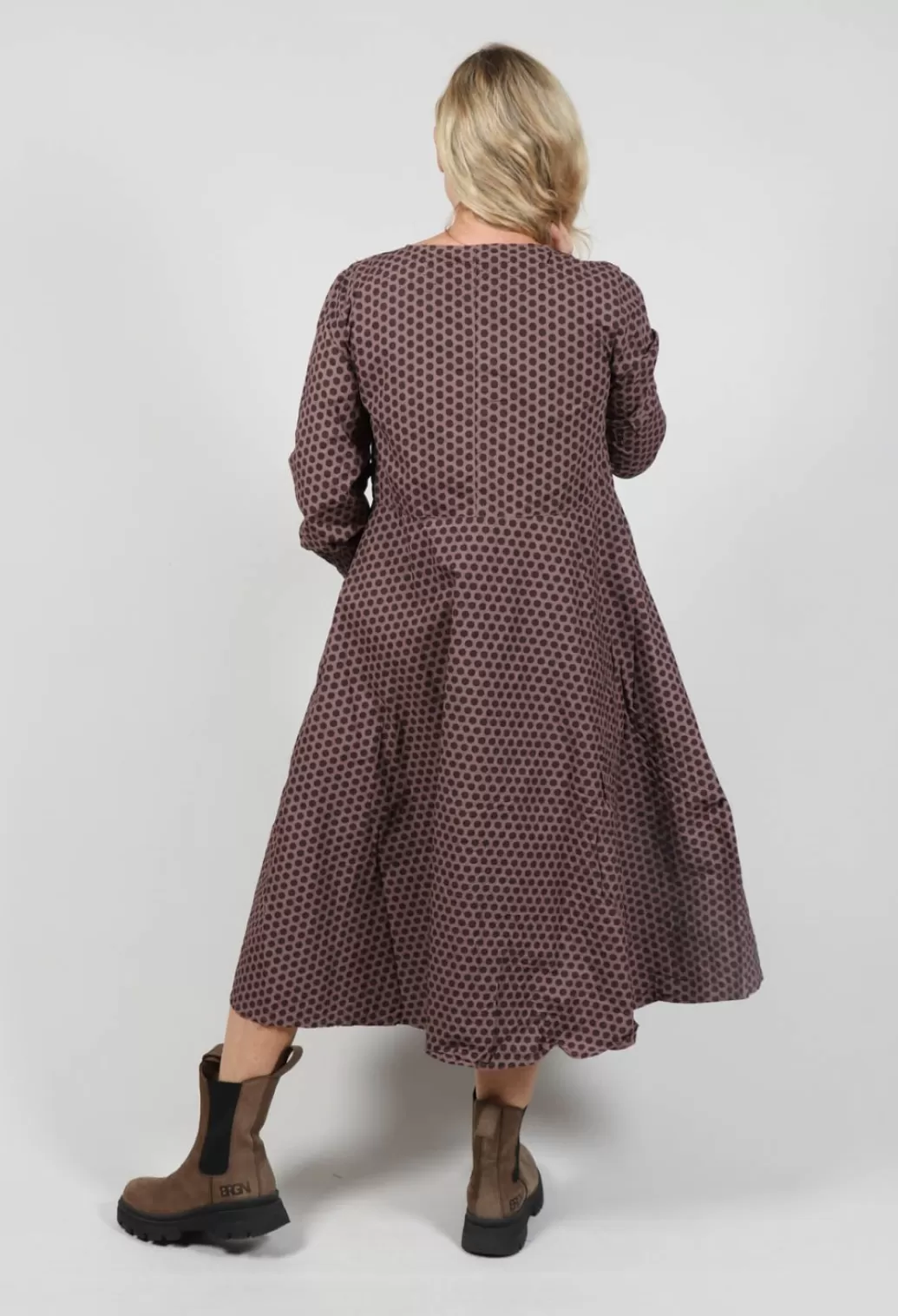 Dresses^Ewa I Walla Filippa Dress In Dark Mauve