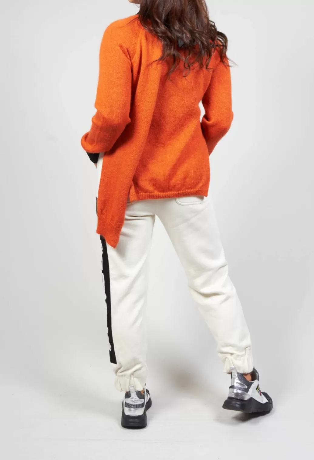 Knitwear^Malloni Fine Knit Jumper In Salgemma Orange