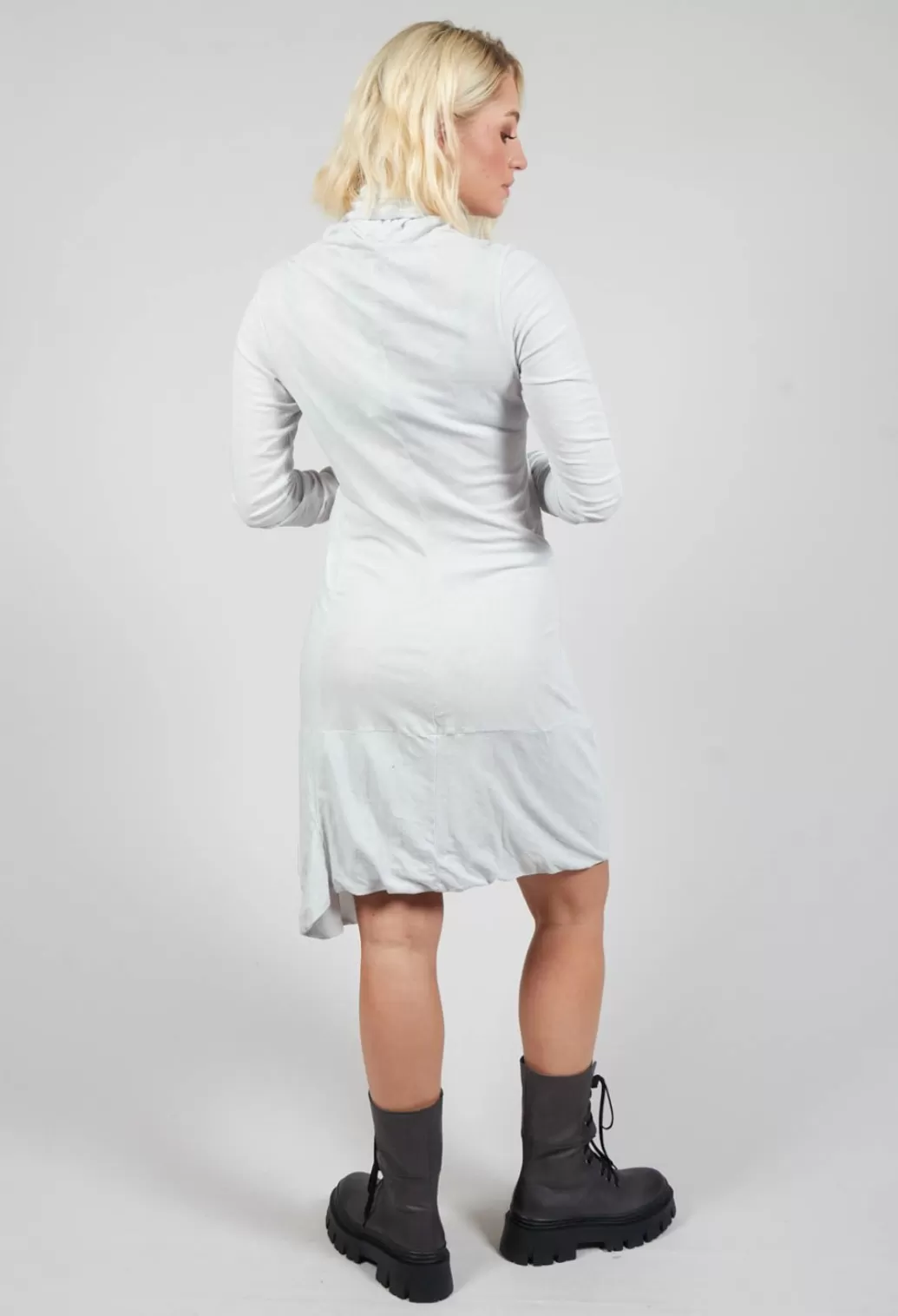 Dresses^Rundholz Dip Fitted Jersey Tunic With Roll Neck In Birch