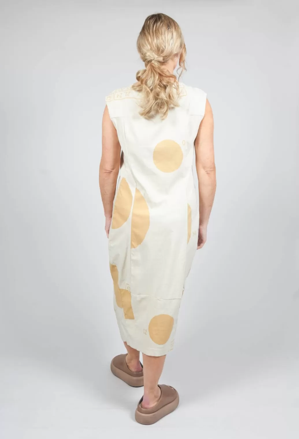 Dresses^Rundholz Black Label Fitted Midi Dress In Corn Print