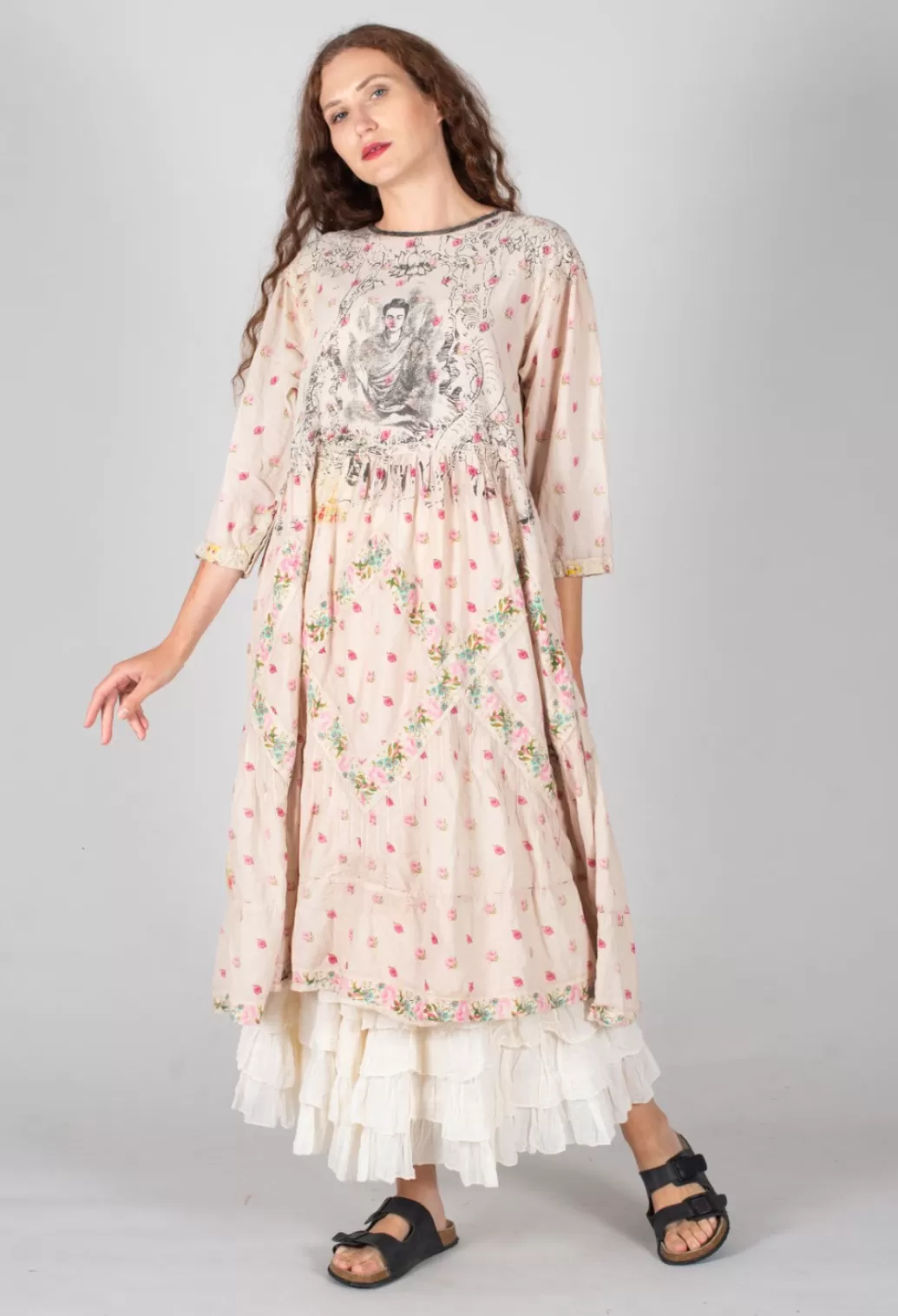 Dresses^Magnolia Pearl Floral Sumati Dress In Rosehips