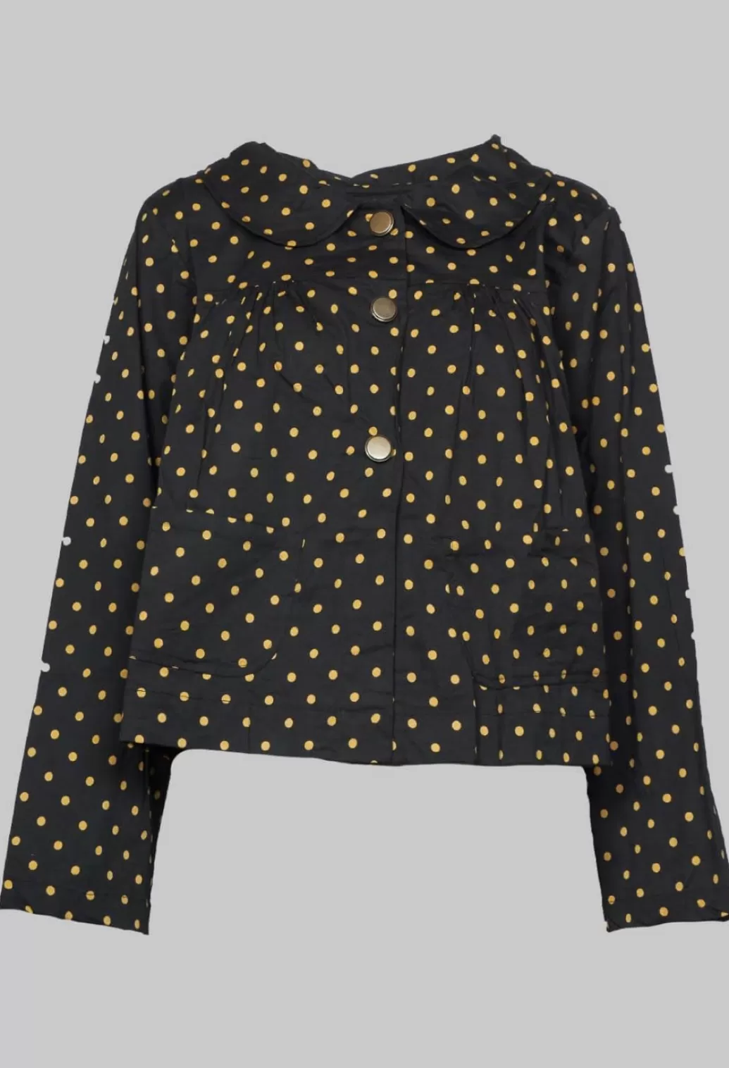 Jackets^Les Ours Florie Jacket In Large Spot Bronze