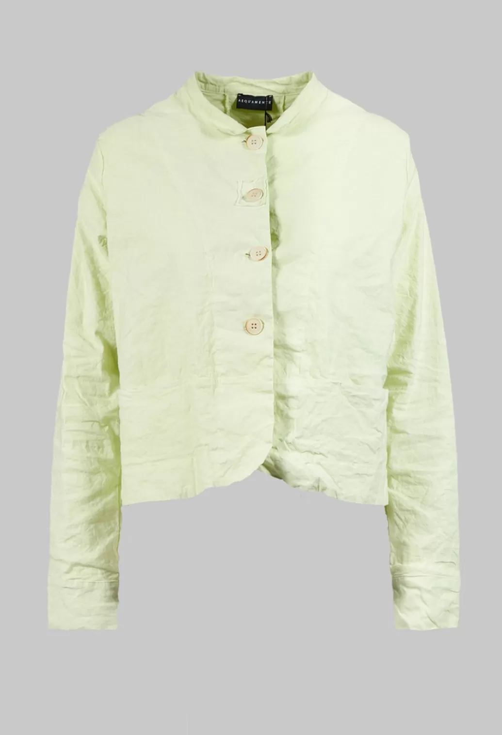 Jackets^Aequamente Grandad Collar Jacket In Melone