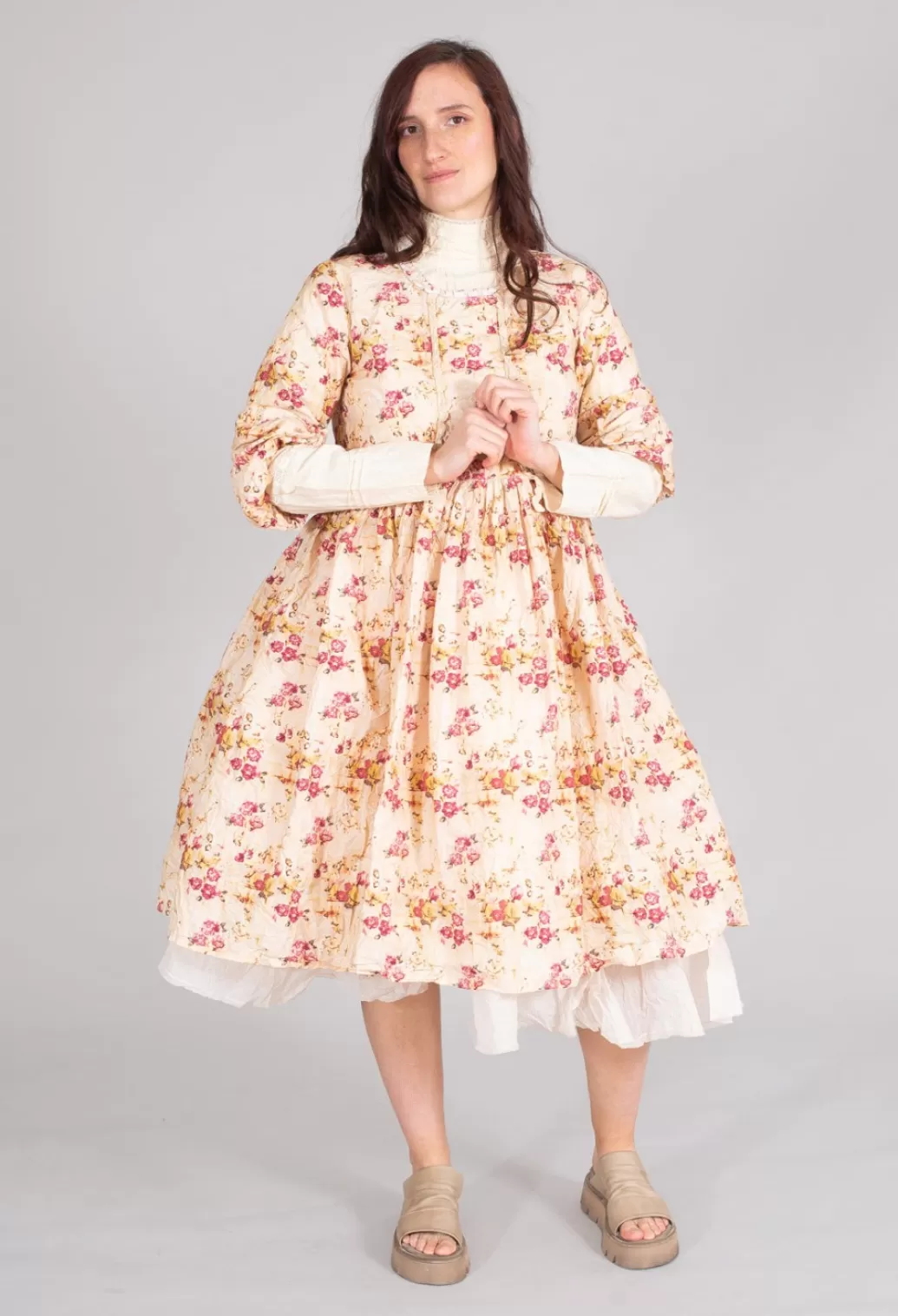 Dresses^Ewa I Walla Gully Dress In Flower Cotton