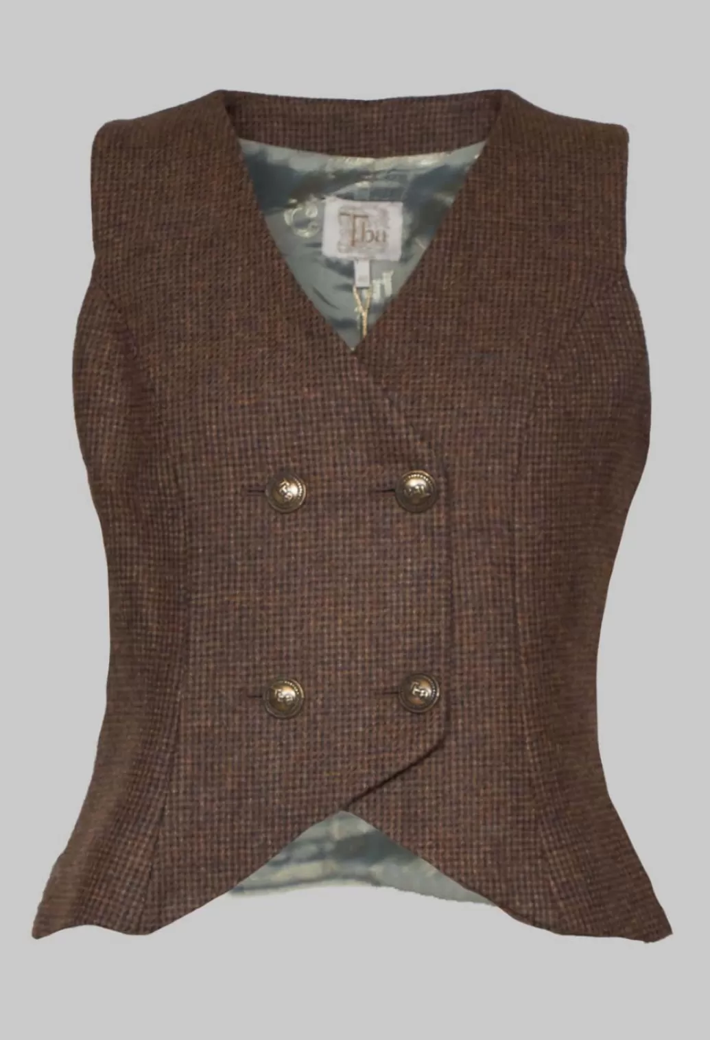 Jackets^T.ba Gypsy Waistcoat In Tweed