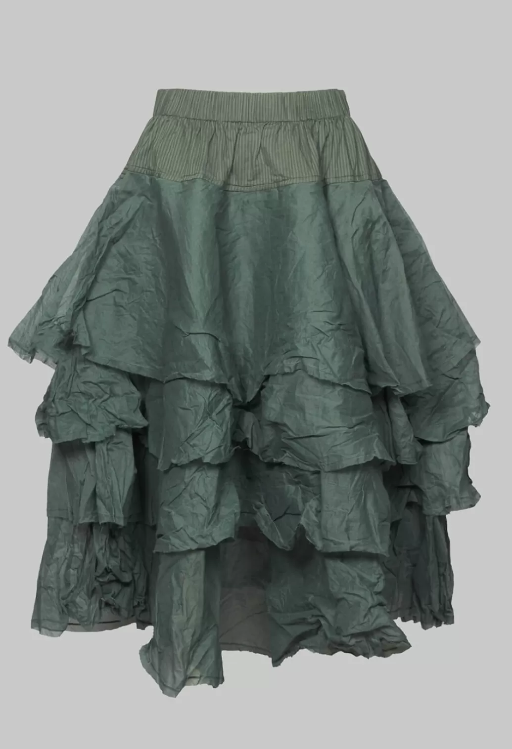 Skirts^Ewa I Walla Hard Voile Tine Skirt In Pine Green