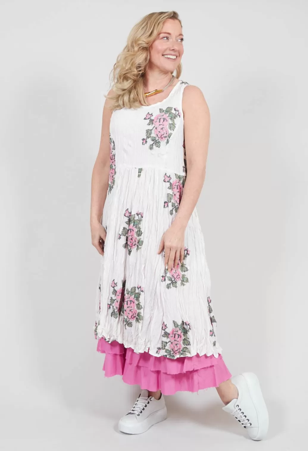 Dresses^Privatsachen Hibiskunst Dress In Schnee White